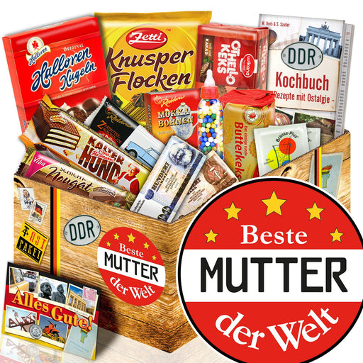 Beste Mutter der Welt - Süßigkeiten Set DDR L - Ossiladen I Ostprodukte Versand