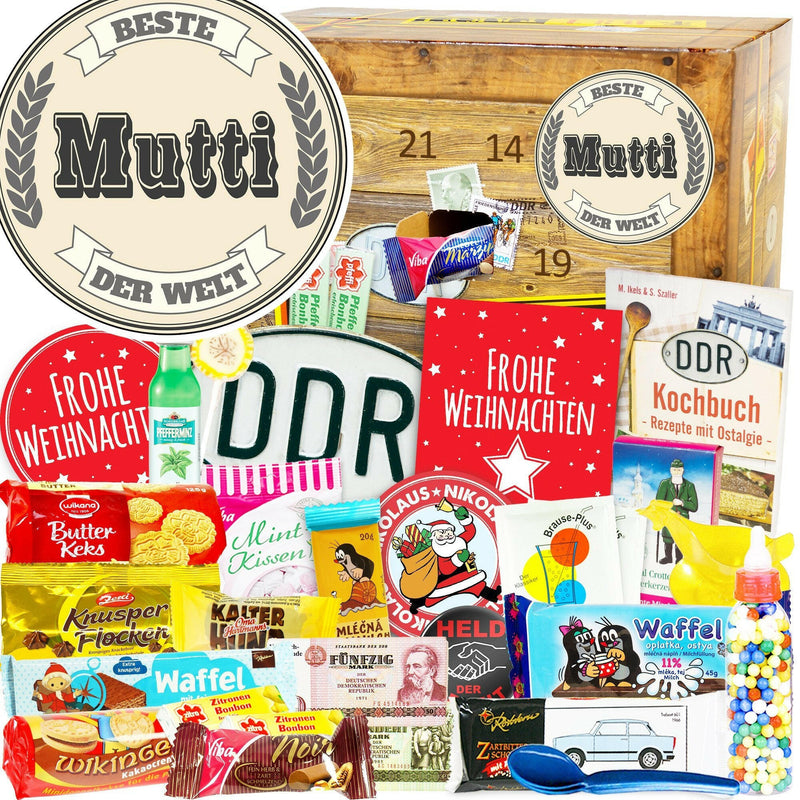 Beste Mutti der Welt - Adventskalender DDR - Ossiladen I Ostprodukte Versand