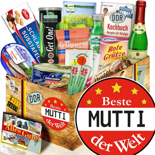 Beste Mutti der Welt - Spezialitäten Set M - Ossiladen I Ostprodukte Versand