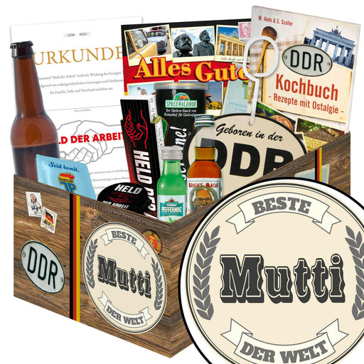 Beste Mutti - Geschenkset Ostpaket "Männer Box" - Ossiladen I Ostprodukte Versand