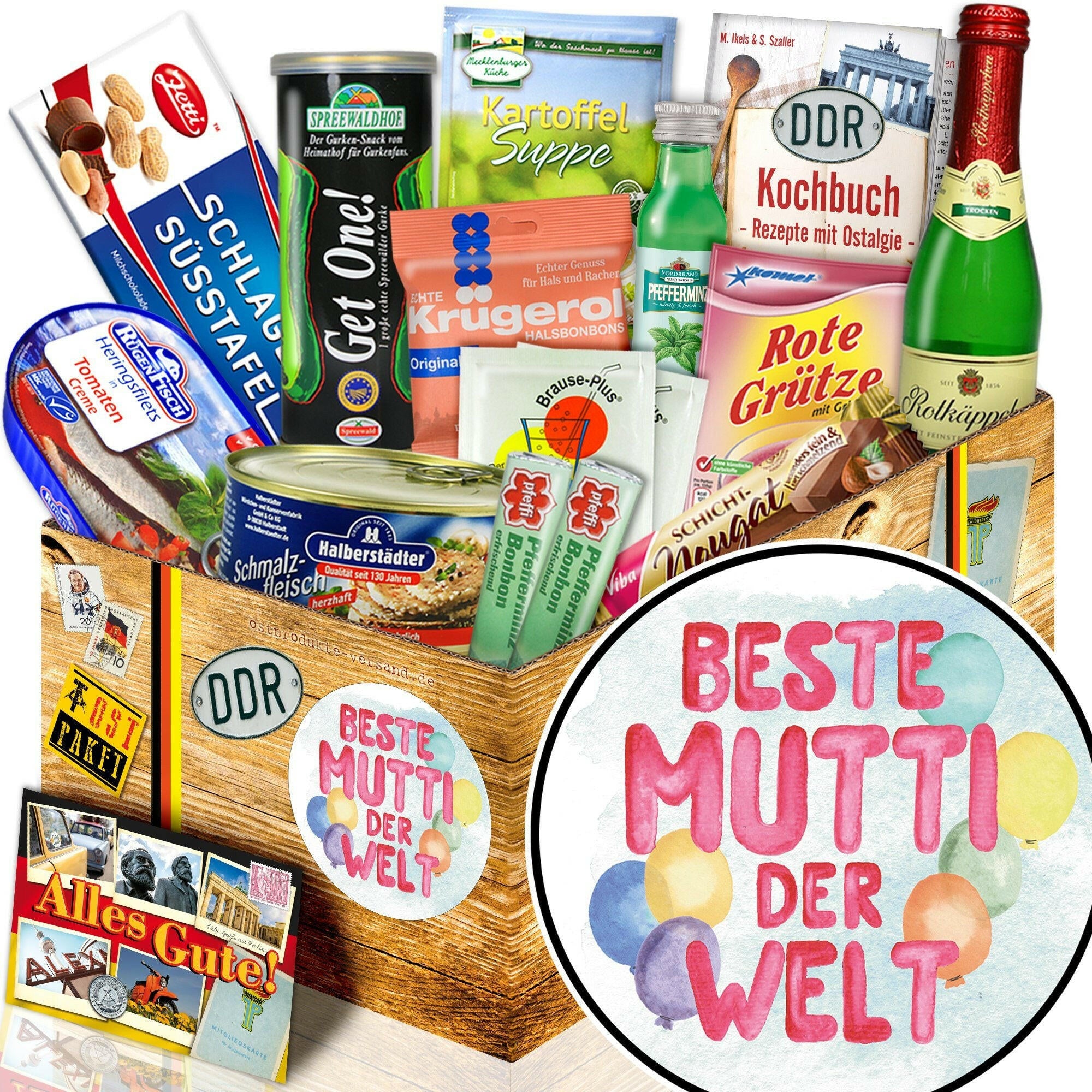 Beste Mutti - Spezialitäten Set M - Ossiladen I Ostprodukte Versand