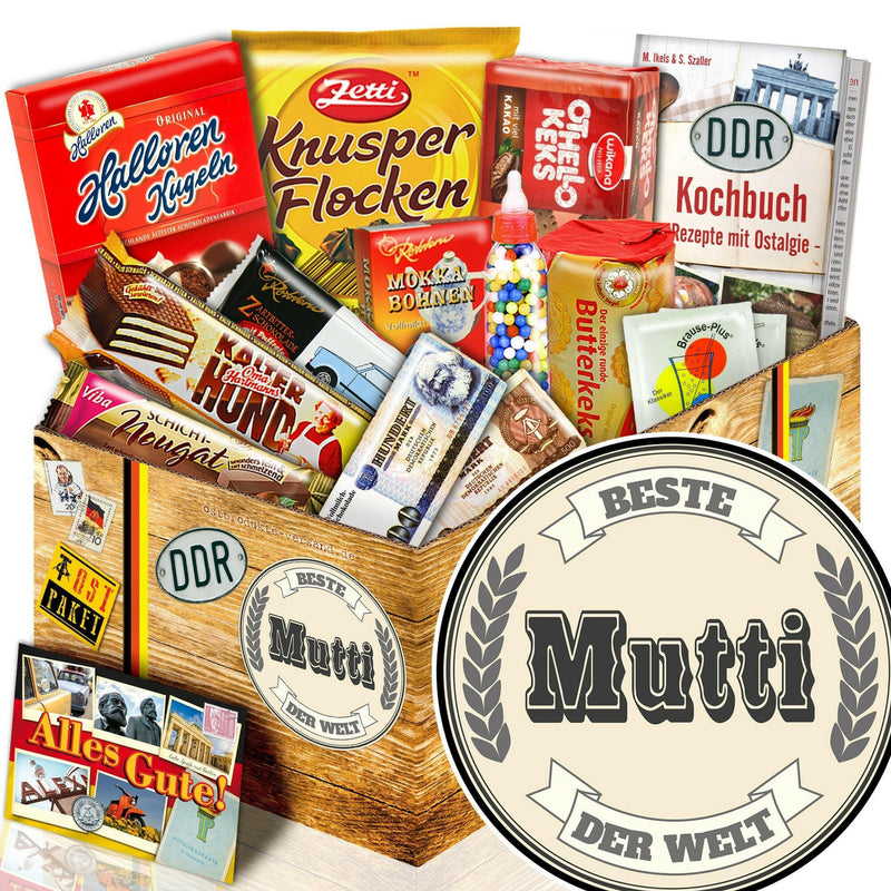 Beste Mutti - Süßigkeiten Set DDR L - Ossiladen I Ostprodukte Versand