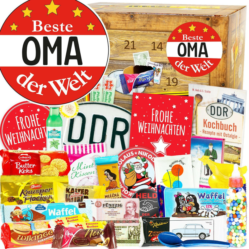 Beste Oma - Adventskalender DDR - Ossiladen I Ostprodukte Versand