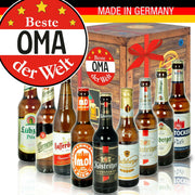 Beste Oma - Geschenkbox "Ostbiere" 9er Set - Ossiladen I Ostprodukte Versand