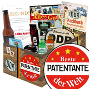 Beste Patentante - Geschenkset Ostpaket "Männer Box" - Ossiladen I Ostprodukte Versand