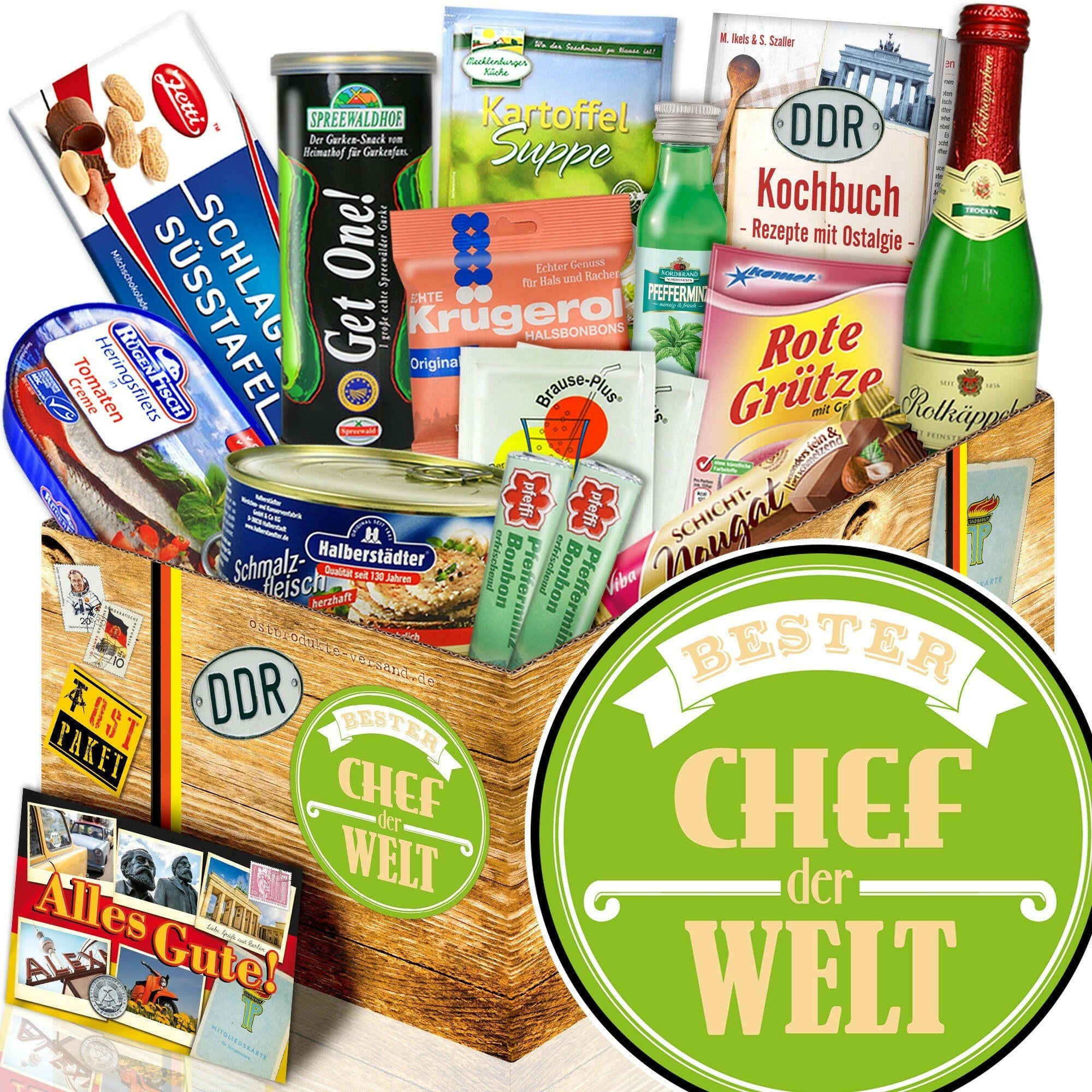 Bester Chef - Spezialitäten Set M - Ossiladen I Ostprodukte Versand