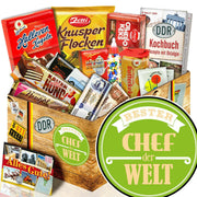 Bester Chef - Süßigkeiten Set DDR L - Ossiladen I Ostprodukte Versand
