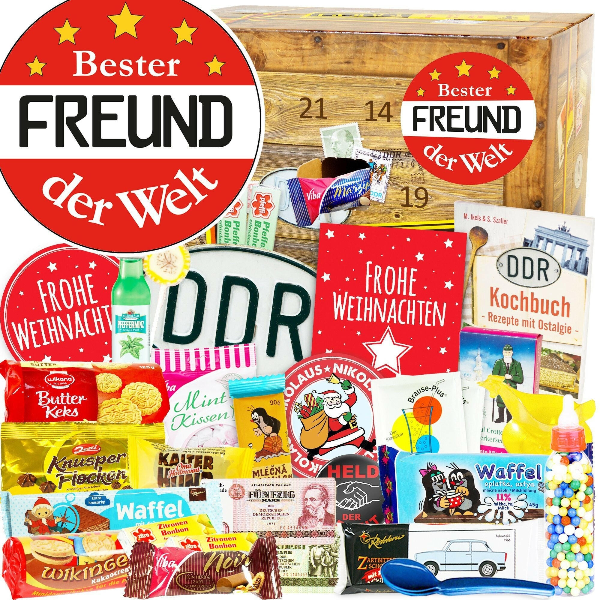 Bester Freund - Adventskalender DDR - Ossiladen I Ostprodukte Versand