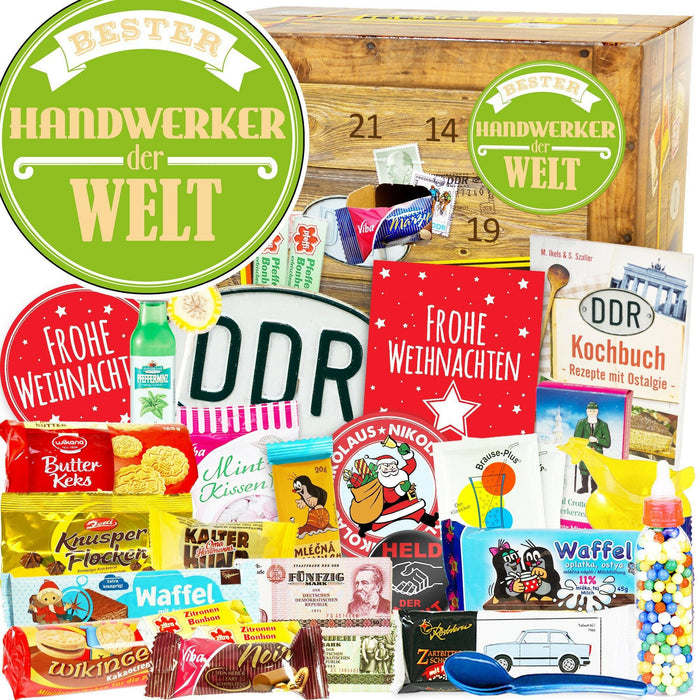 Bester Handwerker - DDR Adventskalender - Ossiladen I Ostprodukte Versand