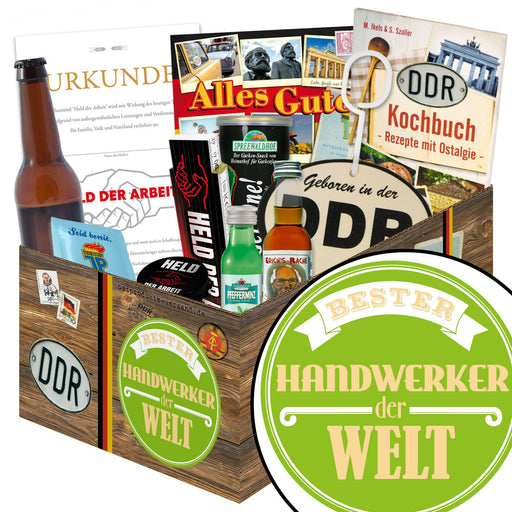 Bester Handwerker - Geschenkset Ostpaket "Männer Box" - Ossiladen I Ostprodukte Versand