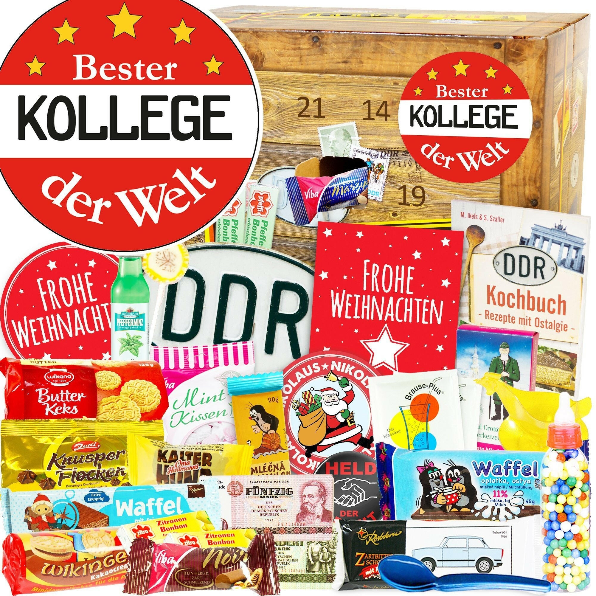 Bester Kollege - DDR Adventskalender - Ossiladen I Ostprodukte Versand