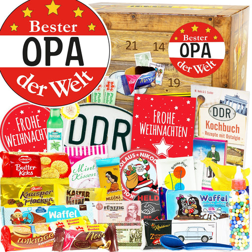 Bester Opa - DDR Adventskalender - Ossiladen I Ostprodukte Versand