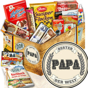 Bester Papa der Welt - Süßigkeiten Set DDR L - Ossiladen I Ostprodukte Versand