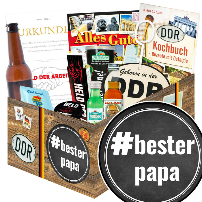 #Bester Papa - Geschenkset Ostpaket "Männer Box" - Ossiladen I Ostprodukte Versand