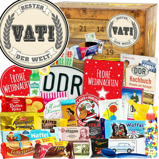 Bester Vati der Welt - Adventskalender DDR - Ossiladen I Ostprodukte Versand