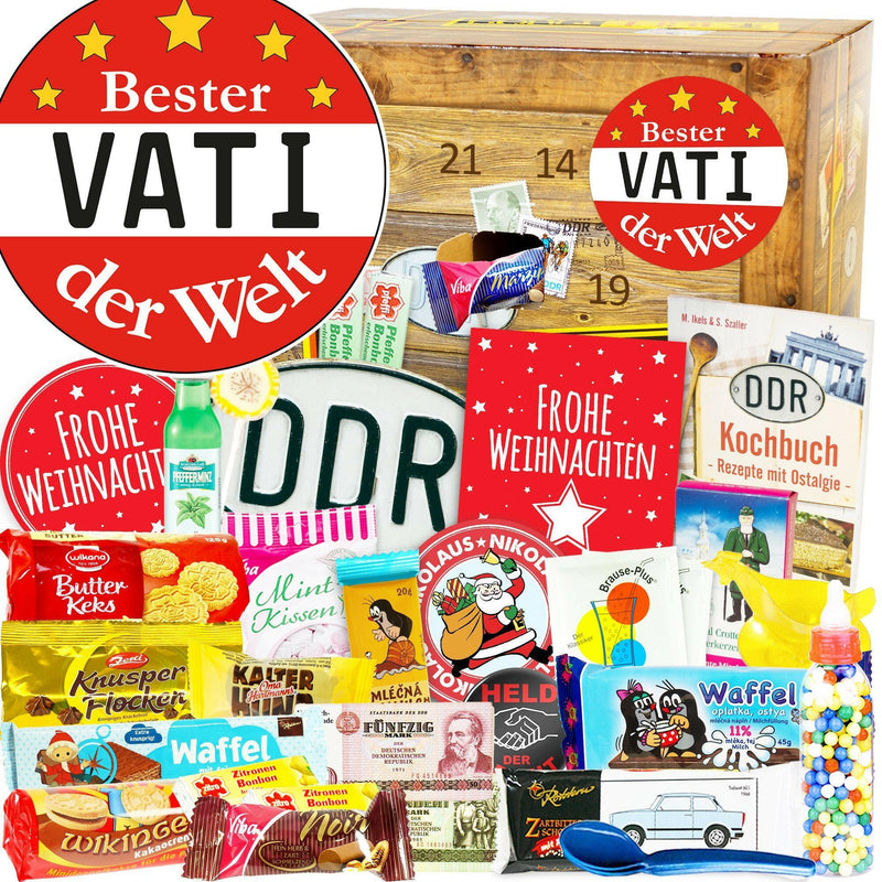 Bester Vati der Welt - DDR Adventskalender - Ossiladen I Ostprodukte Versand