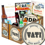 Bester Vati der Welt - Geschenkset Ostpaket "Männer Box" - Ossiladen I Ostprodukte Versand
