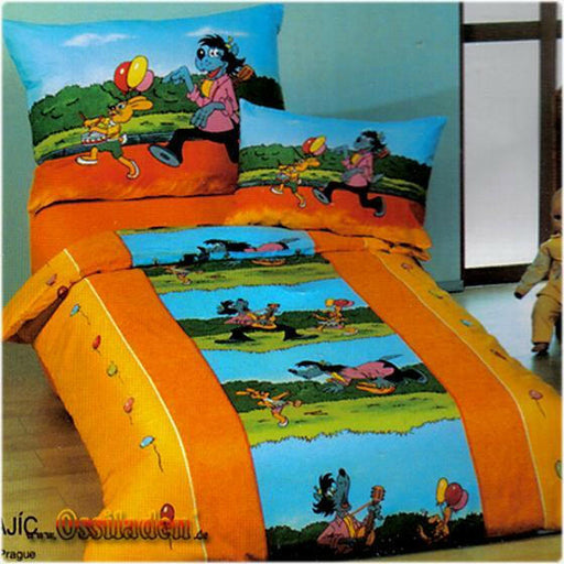 Bettwäsche - Hase und Wolf - 90/130