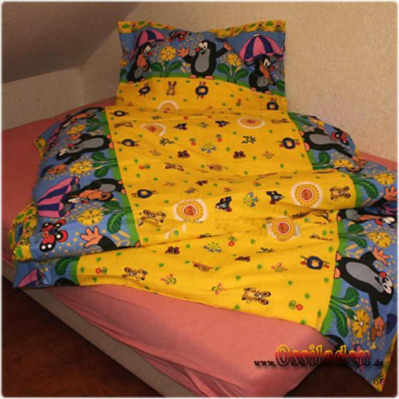 Bettwäsche Maulwurf - gelb - 140x200