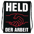 Beutel mit Tunnelzug "Held der Arbeit"