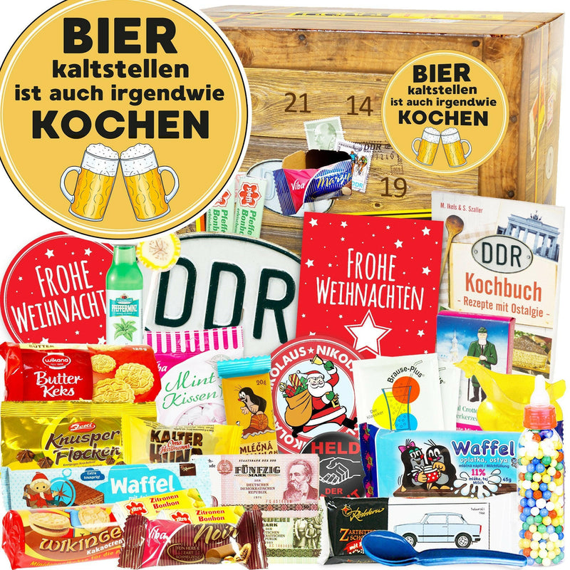 Bier kalt stellen ist auch irgendwie kochen - DDR Adventskalender - Ossiladen I Ostprodukte Versand