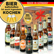 Bier kalt stellen ist auch irgendwie kochen - Geschenkbox "Ostbiere" 9er Set - Ossiladen I Ostprodukte Versand