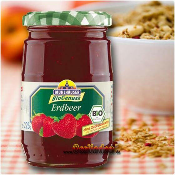 Bio - Erdbeer Marmelade (Mühlhäuser)