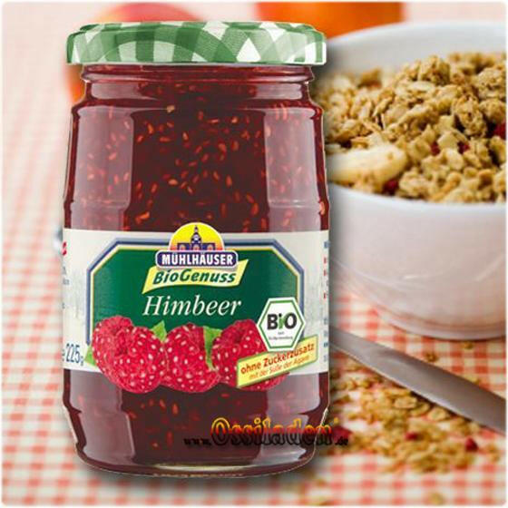 Bio - Himbeer Marmelade (Mühlhäuser)