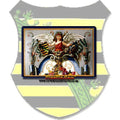 Blechpostkarte - Sachsen