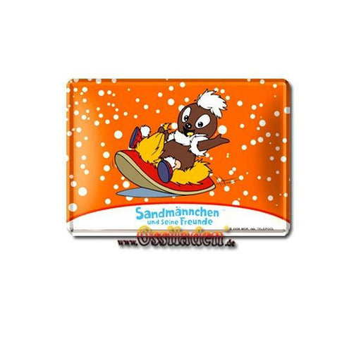 Blechpostkarte Sandmännchen - Pittiplatsch