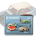 Blechpostkarte - Trabant Collage