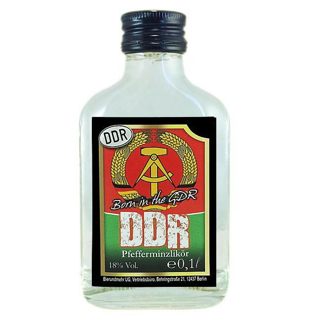 Born in the GDR - Flachmann 0,1L