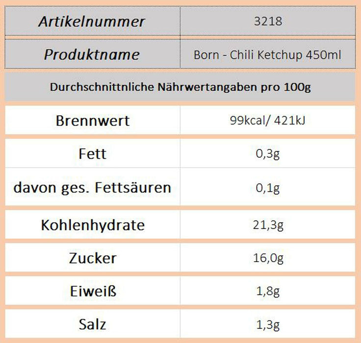 Born Ketchup - Chili