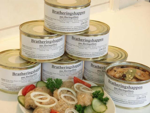 Bratheringshappen aus Heringsfilets 400g Dose