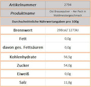 Brausepulver - Waldmeister, 4er - Ossiladen I Ostprodukte Versand