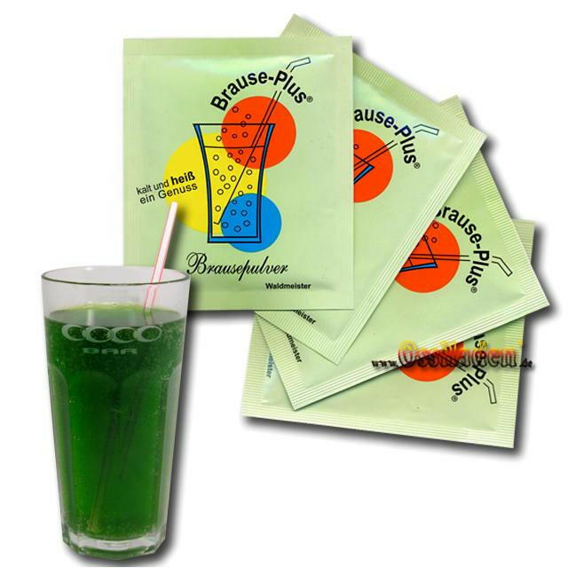 Brausepulver - Waldmeister, 4er - Ossiladen I Ostprodukte Versand