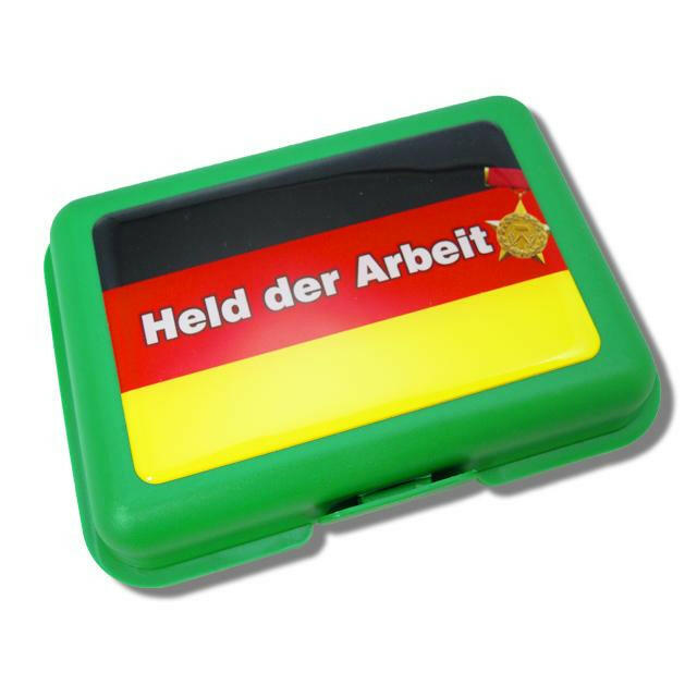 Brotdose Held der Arbeit