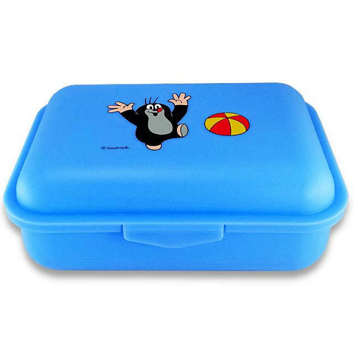 Brotdose Maulwurf Ball, blau