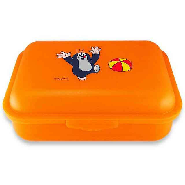 Brotdose Maulwurf, orange