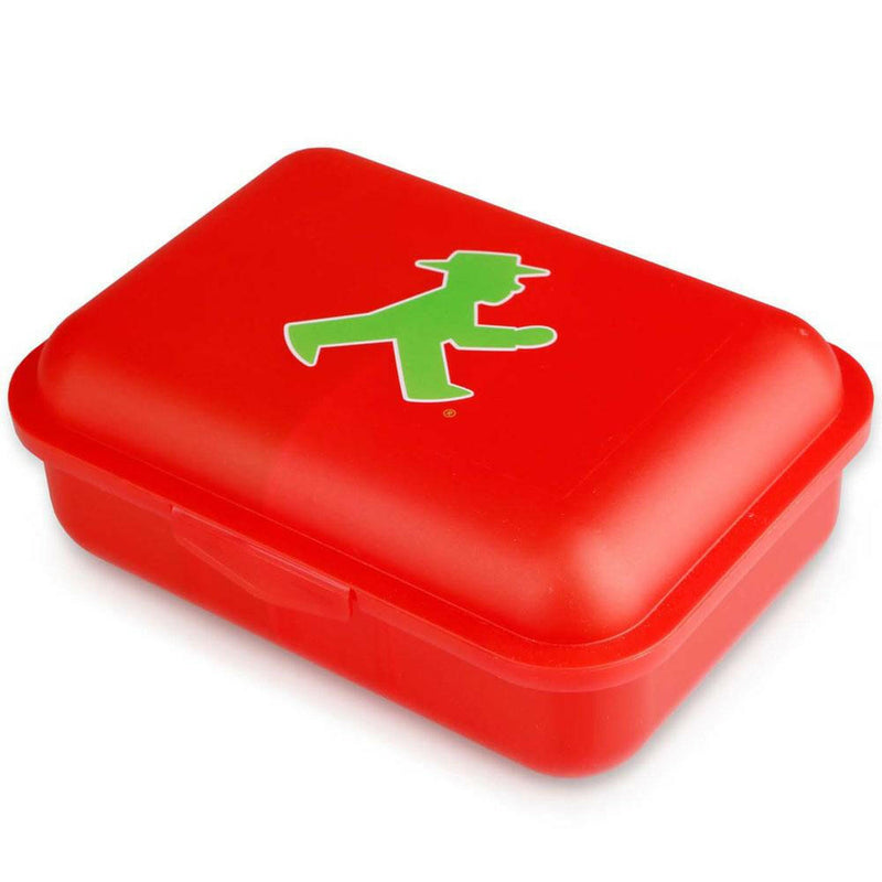 Brotdose rot Geher Ampelmännchen - Ossiladen I Ostprodukte Versand