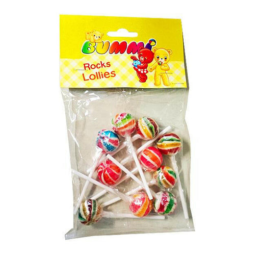 Bummi Rocks Lollies 80g MHD