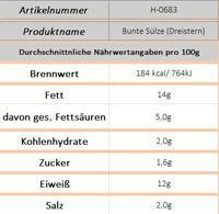 Bunte Sülze (Dreistern) 300g - Ossiladen I Ostprodukte Versand
