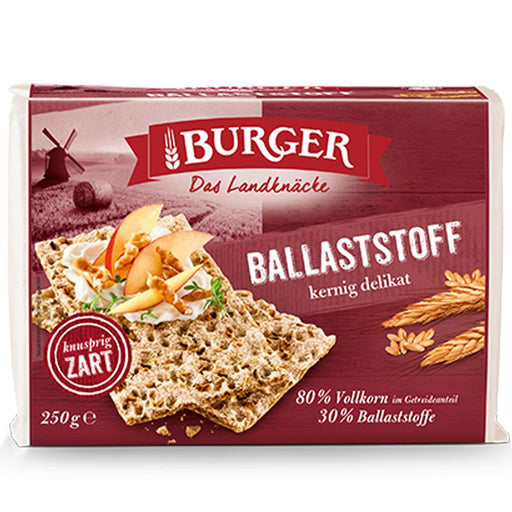 Burger Knäckebrot Ballaststoff, 250g - Ossiladen I Ostprodukte Versand