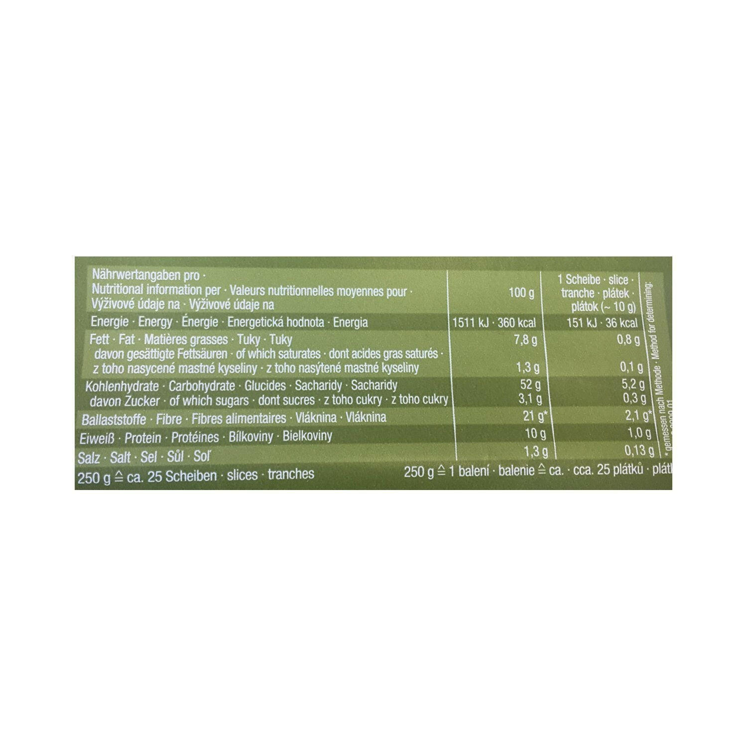 Burger Knäckebrot Sesam, 250g - Ossiladen I Ostprodukte Versand