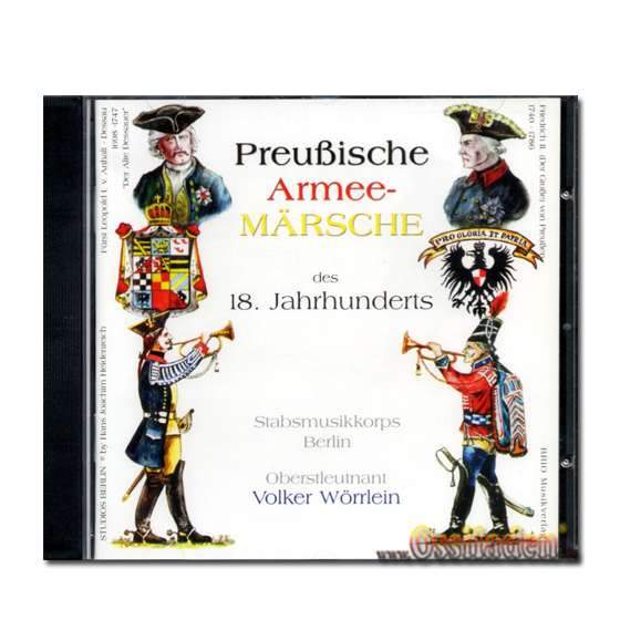 CD Preußische Armeemärsche des 18.JH
