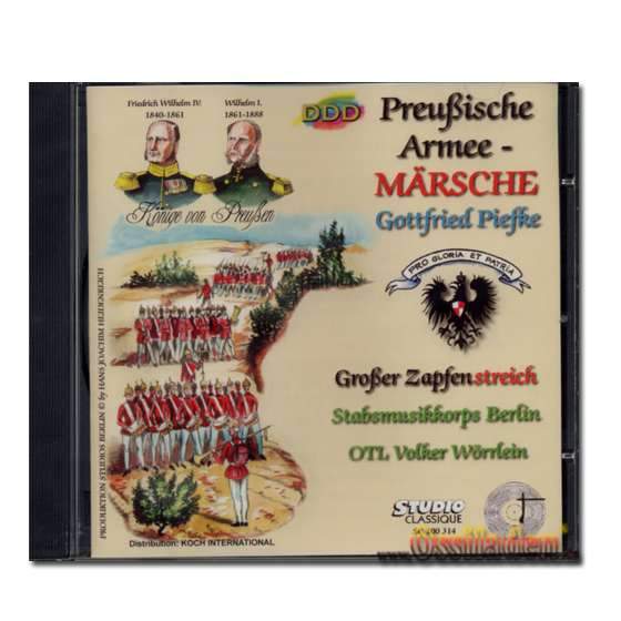 CD Preußische Armeemärsche - großer Zapfenstraeich