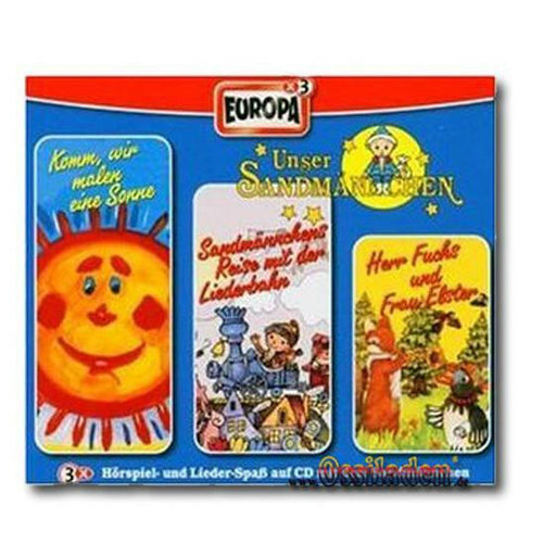 CD Unser Sandmännchen. Hörspiel- und Lieder-Spass, 3 CDs