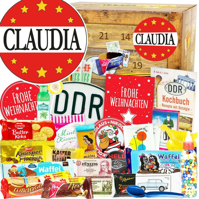 Claudia - DDR Adventskalender - Ossiladen I Ostprodukte Versand