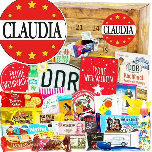 Claudia - DDR Adventskalender - Ossiladen I Ostprodukte Versand