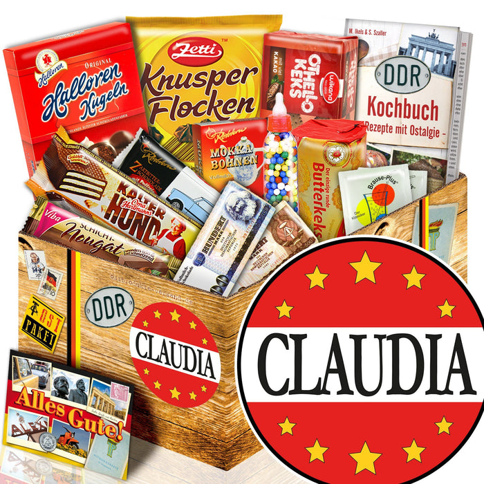 Claudia - Süßigkeiten Set DDR L - Ossiladen I Ostprodukte Versand